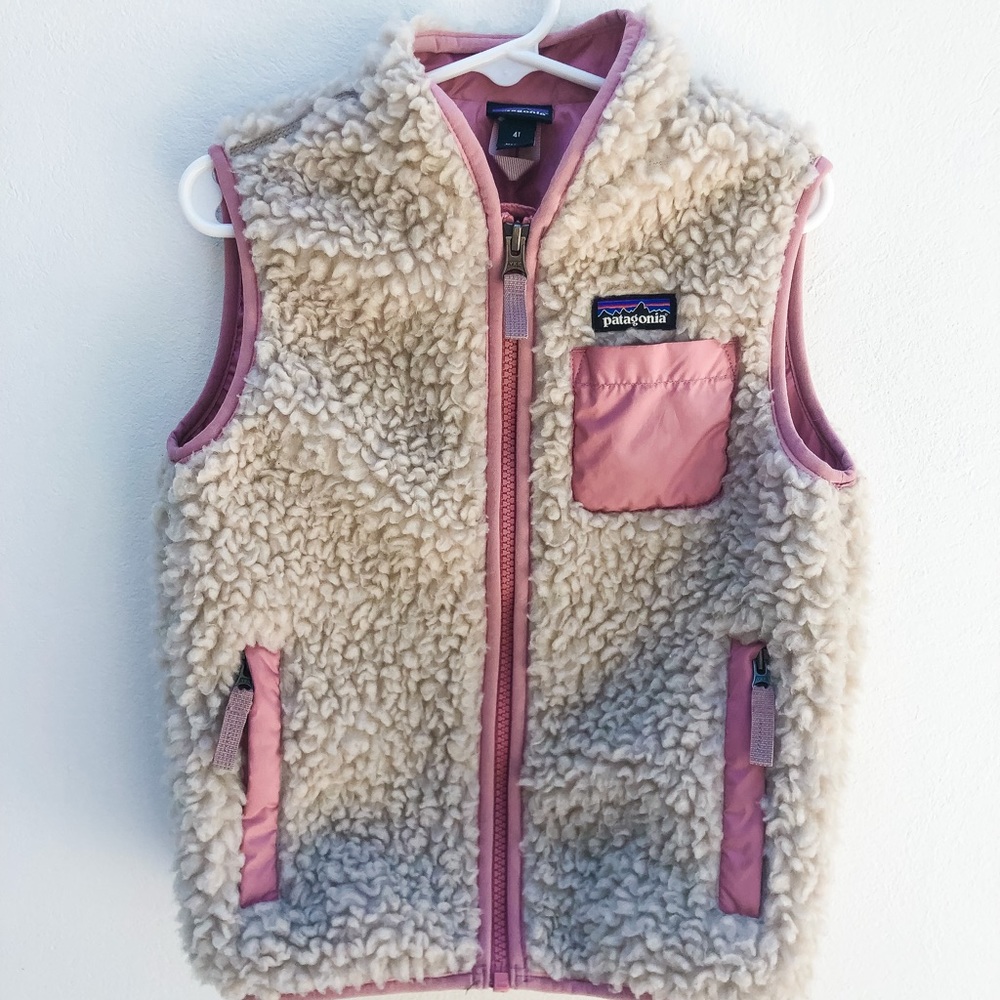Patagonia Reversable Fleece Vest “Pink”